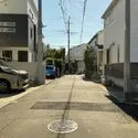 藤沢市本鵠沼５丁目 前面道路（北東方向）