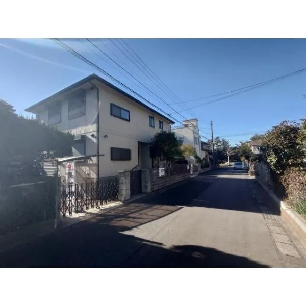 千葉市美浜区真砂5丁目 前面道路含む現地写真