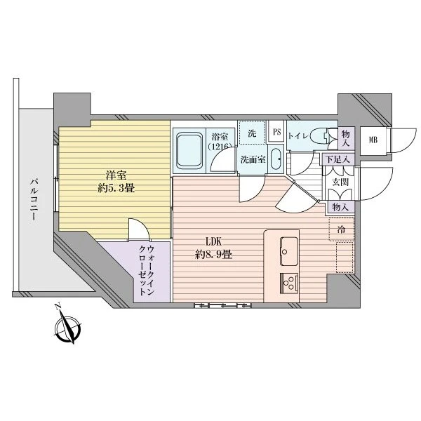 ハイズスミダパークレジデンス 間取図