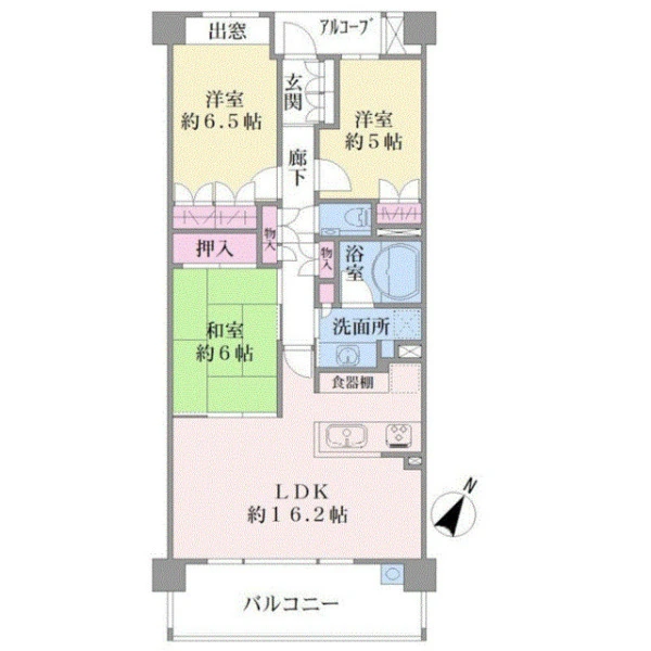 メゾンヴェール池上 間取図