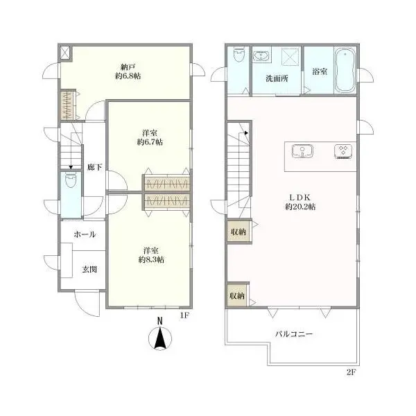 名古屋市千種区春岡通５丁目 間取図