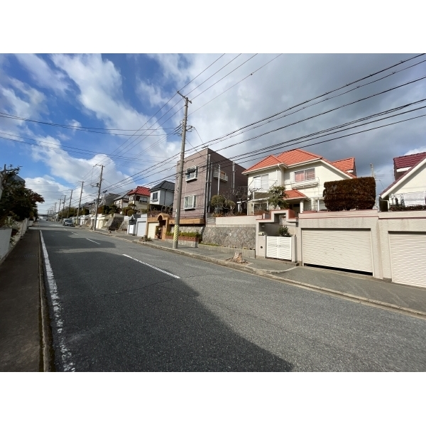 神戸市須磨区東白川台３丁目 前面道路