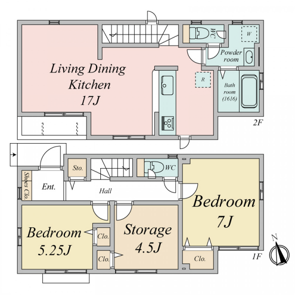 練馬区南大泉３丁目 間取図