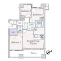 ナイスシティアリーナ西日暮里 間取図