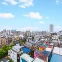 ナイスシティアリーナ西日暮里 東側バルコニーからの眺望