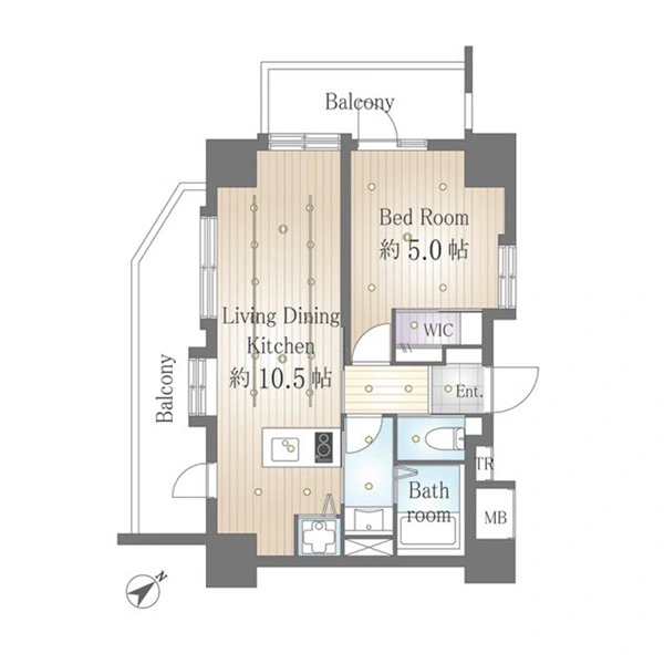 ライオンズマンション渋谷シティ 間取図