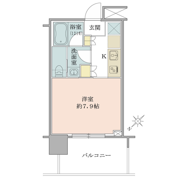 ブリリアタワー浜離宮 間取図