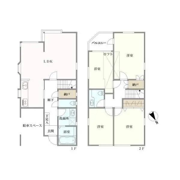 杉並区宮前１丁目 間取図