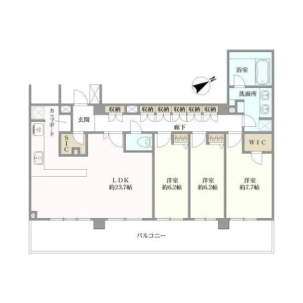 ルフォン吉祥寺 間取図