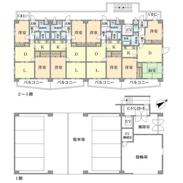 フォルテ仲町台 間取図
