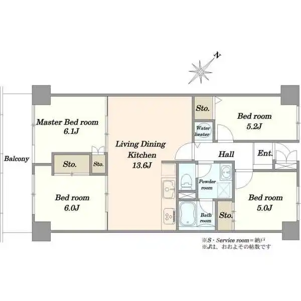 シャルム西千葉 間取図