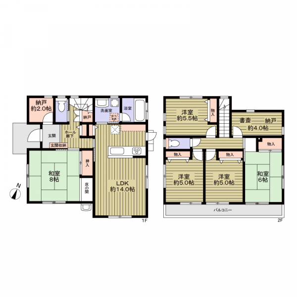 さいたま市見沼区大字南中丸 間取図