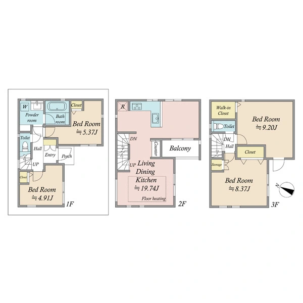 墨田区京島３丁目 間取図