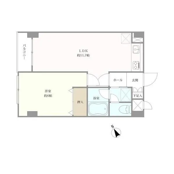 藤和上野コープ 間取図
