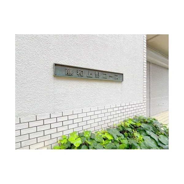 藤和上野コープ マンション入口