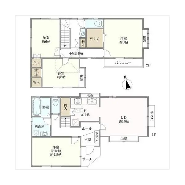 練馬区春日町１丁目 間取図