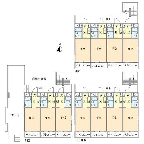 ロータリー祐天寺第２ 間取図