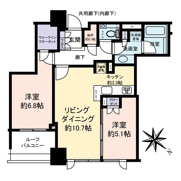 シティタワー有明 間取図