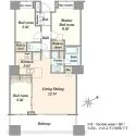 エアライズタワーライズアリーナビル 間取図