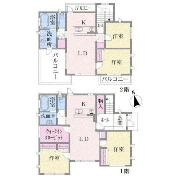 藤沢市白旗３丁目 間取図