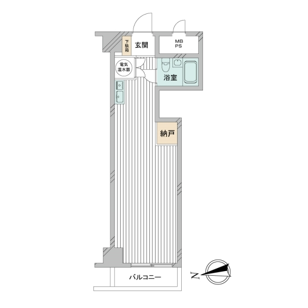 サンパティオ高田馬場 間取図