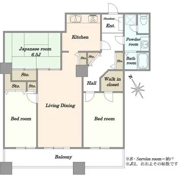 晴海アイランドトリトンスクエアビュータワー１号棟 間取図