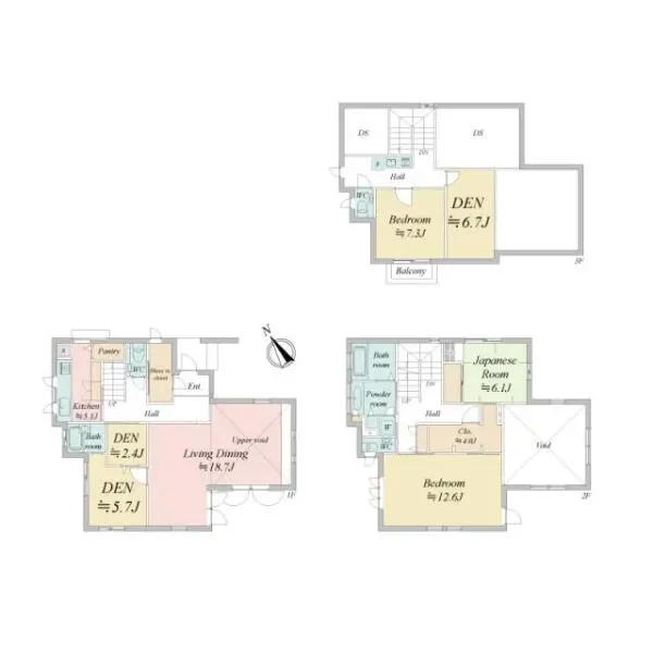 目黒区青葉台３丁目 間取図