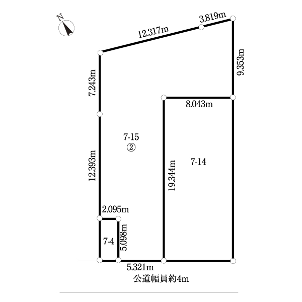 流山市鰭ケ崎１丁目 間取図
