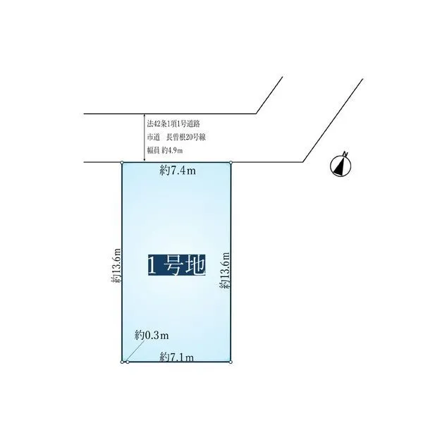 堺市北区長曽根町 間取図