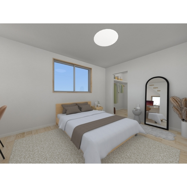 小田原市中町３丁目 完成予想図(納戸)図面を基に描き起こしたもので実際とは異なる場合があります