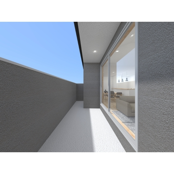 小田原市中町３丁目 完成予想図(ﾊﾞﾙｺﾆｰ)図面を基に描き起こしたもの実際とは異なる場合があります