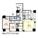 ディーグランセ上町台ハイレジデンス 間取図