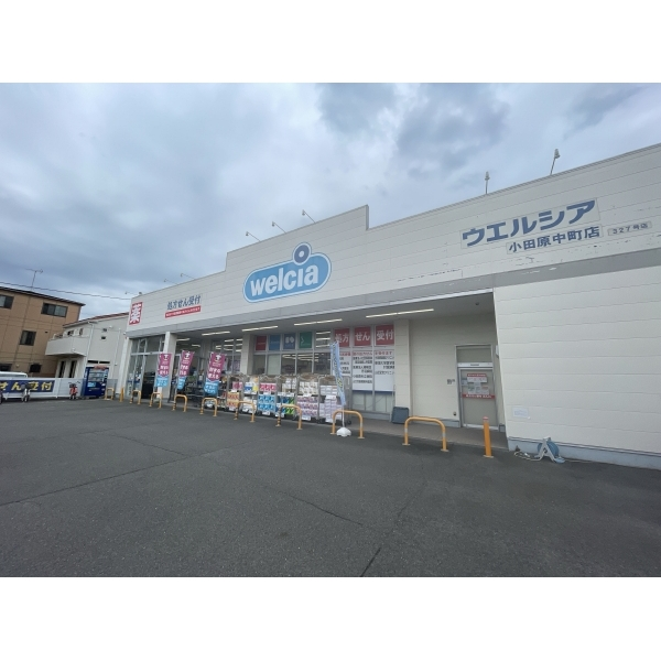 小田原市中町３丁目 ウエルシア小田原中町店（ドラッグストア）まで約120m（徒歩2分）