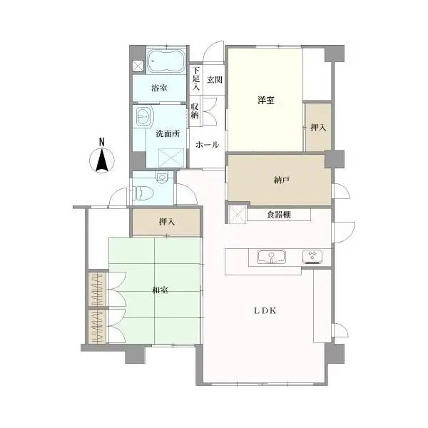 風れいる 間取図