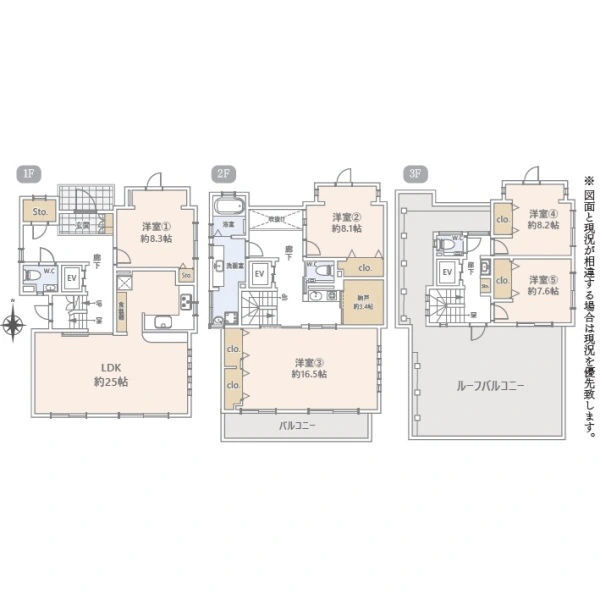 杉並区桃井１丁目 間取図
