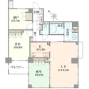パルサージュ文京千石 間取図
