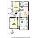 所沢市大字上安松 間取り図