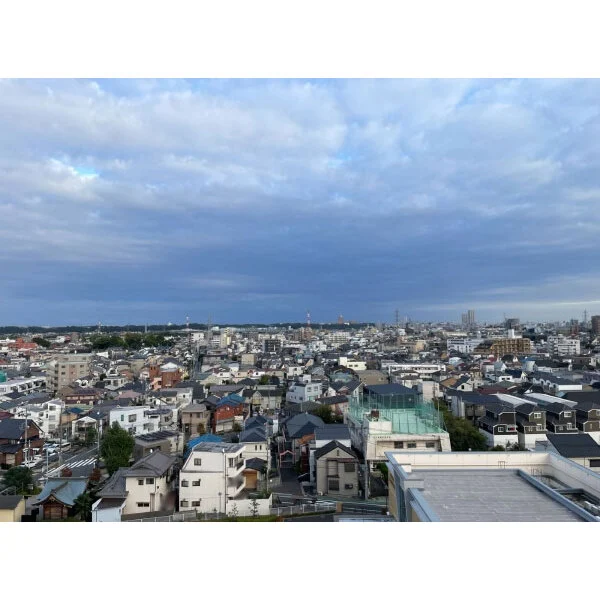 ガーデンプラザ柴又弐番館 南東側バルコニーからの眺望