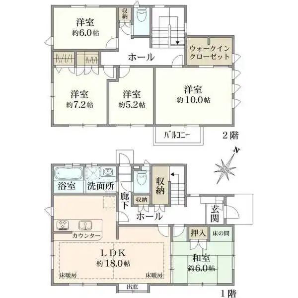 鎌倉市西鎌倉４丁目 間取図