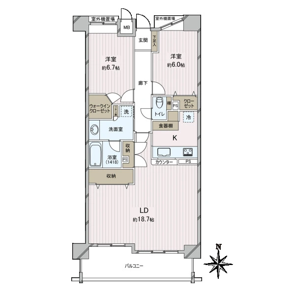 ザ・センチュリーステイツ 間取図