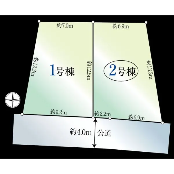 さいたま市浦和区上木崎６丁目 区画配置図