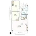 マンションニュー東品川 間取図