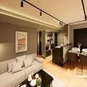 マンションニュー東品川 ＬＤＫ完成イメージ