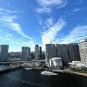 品川イーストシティタワー 西側の眺望からは運河の景色をお楽しみいただけます