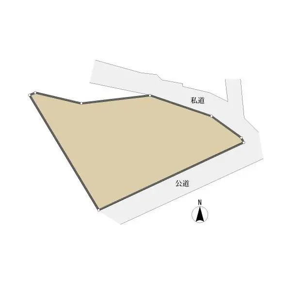横浜市中区打越 間取図