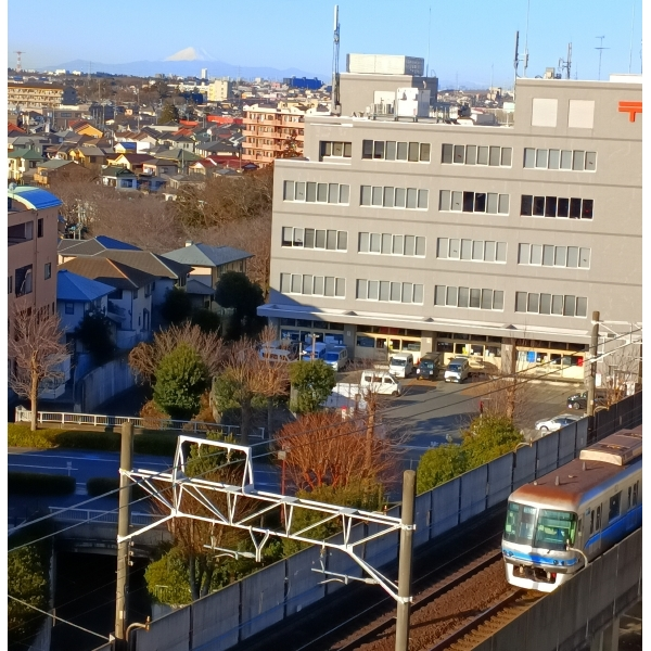 サンクレイドル八千代中央レジデンス 南西側バルコニーからの眺望