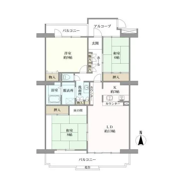 フォーラム海風の街 間取図
