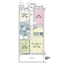 ヴェルレージュ西葛西ビューパーク 間取図