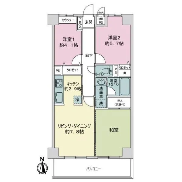 ライオンズマンション小岩大杉公園 現地外観
