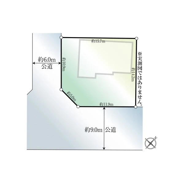 柏市船戸１丁目 区画図